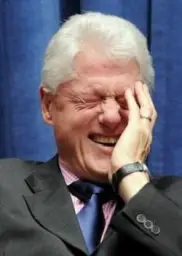 Bill Clinton Laughing