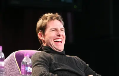 Laughing Tom Cruise