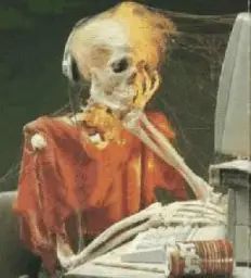 Waiting Skeleton