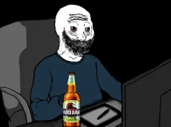 alcoholic wojak