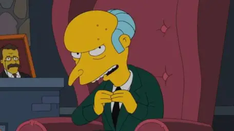 Mr Burns Simpsons Chair