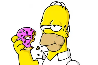 Homer Simpson Donut