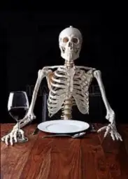 Impatient skeleton