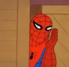 Spiderman says