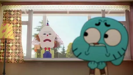 Gumball:the man behind the window