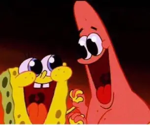 Spongebob and Patrick