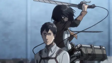 Mikasa slash Marco