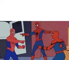 Spiderman Pointing