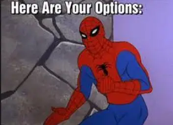 Spiderman options