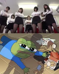 Pepe on the ground