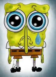 spongebob sad