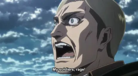 Attack on Titan My soldiers rage!