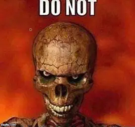 DO NOT skeleton