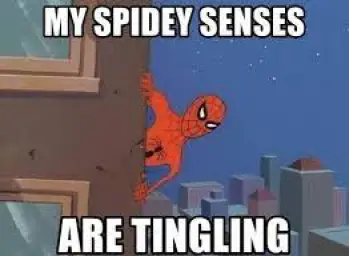 My Spidey Senses Are Tingling