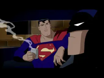 Batman Superman Coffee Break