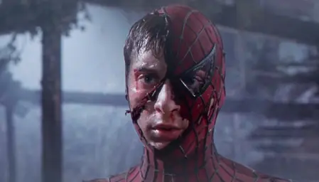 Ripped Mask Tobey Maguire Spiderman