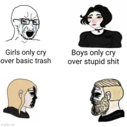 Girls only cry