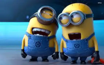 minion laughing