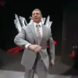 Vince McMahon walking