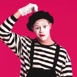 confused mime