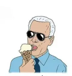 Ice Cream Joe Biden Wojak