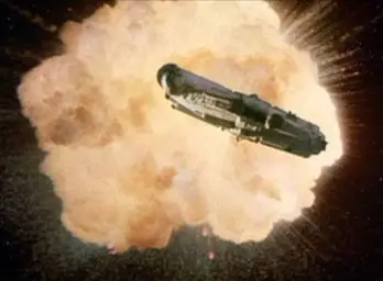 Star Wars Exploding Death Star