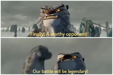 Our battle will be legendary