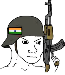 Indian Army Wojak