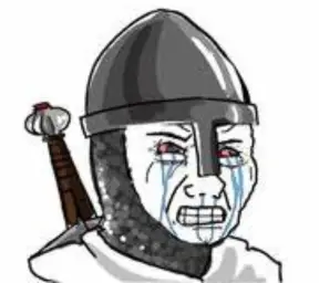 Crying Wojak Crusader