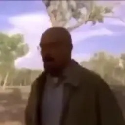 Walter white walking