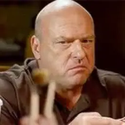 Hank Schrader glare