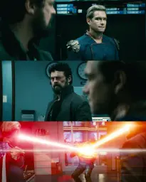 Homelander and Butcher VS Soilderboy