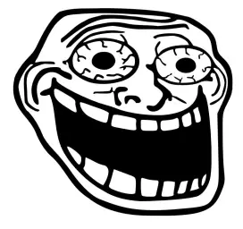 Crazy Trollface