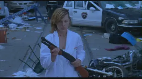 Milla Jovovich in Resident Evil