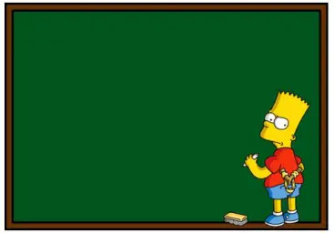 Simpson Chalkboard blank