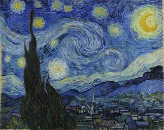 "Van Gogh - Starry Night - Google Art Project" by Vincent van Go