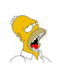 Homer Simpson Drooling