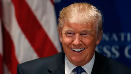 Laughing Donald Trump