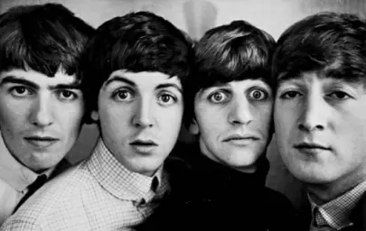 THE BEATLES IN SHOCK