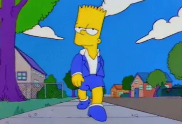 Bart Simpson Strut