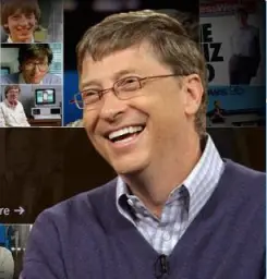 bill gates laughing