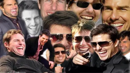 tom cruise laughing