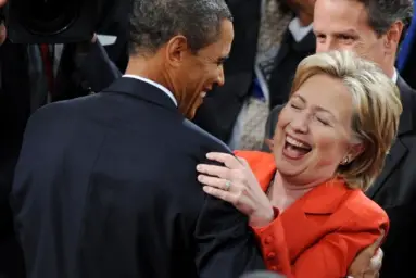 Hillary Laughing