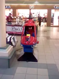 Spiderman Helicopter Mall