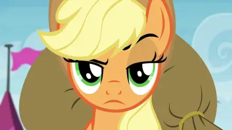 Applejack with eyebrow