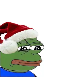 sad pepe xmas