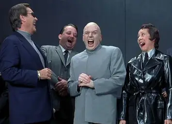 Dr evil laughing