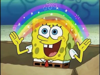 Rainbow Spongebob