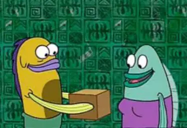 spongebob box