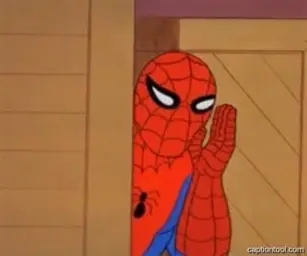 spiderman psst